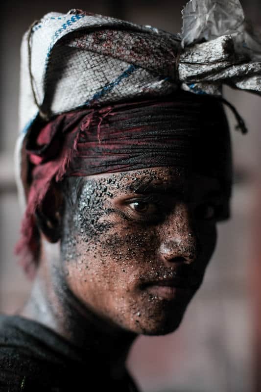 Man in Bangladesh portrait