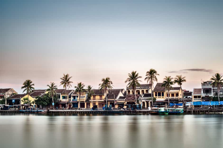 A long exposure of Hoi An old town in the morning with Pics of Asia