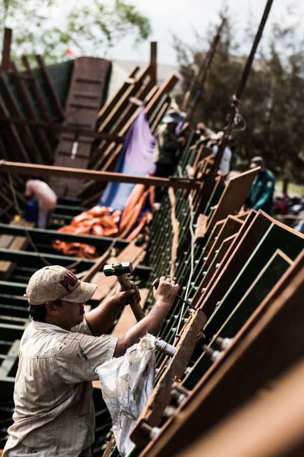 building a boat in Vietnam