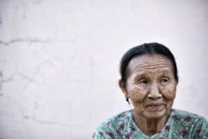 portrait of a Vietnamese woman