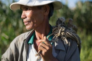 Creative portrait of a Vietnamese cow herder - Pics of Asia photography tours