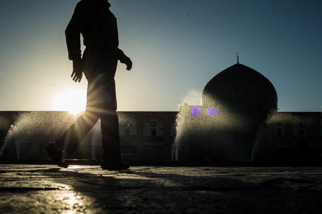 Isfahan silhouette