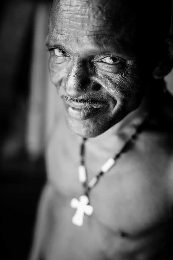 portrait of a man in Sri Lanka
