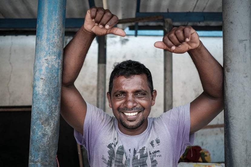 A Welcome Smile In Friendly Sri Lanka, A Man Poses In Front Of His Shop In Sri Lanka - Pics Of Asia Photo Tours