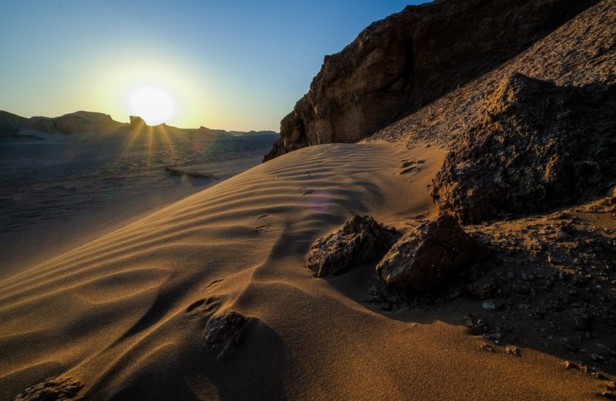 Landscape image of the desert of Kalout in South Iran during Pics of Asia photography tour
