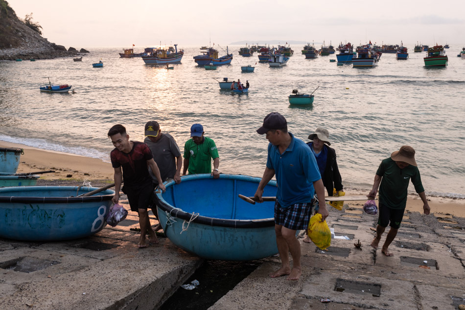 fishing villages in central Vietnam