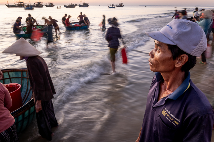 use slow shutter speeds when layering busy scenes
